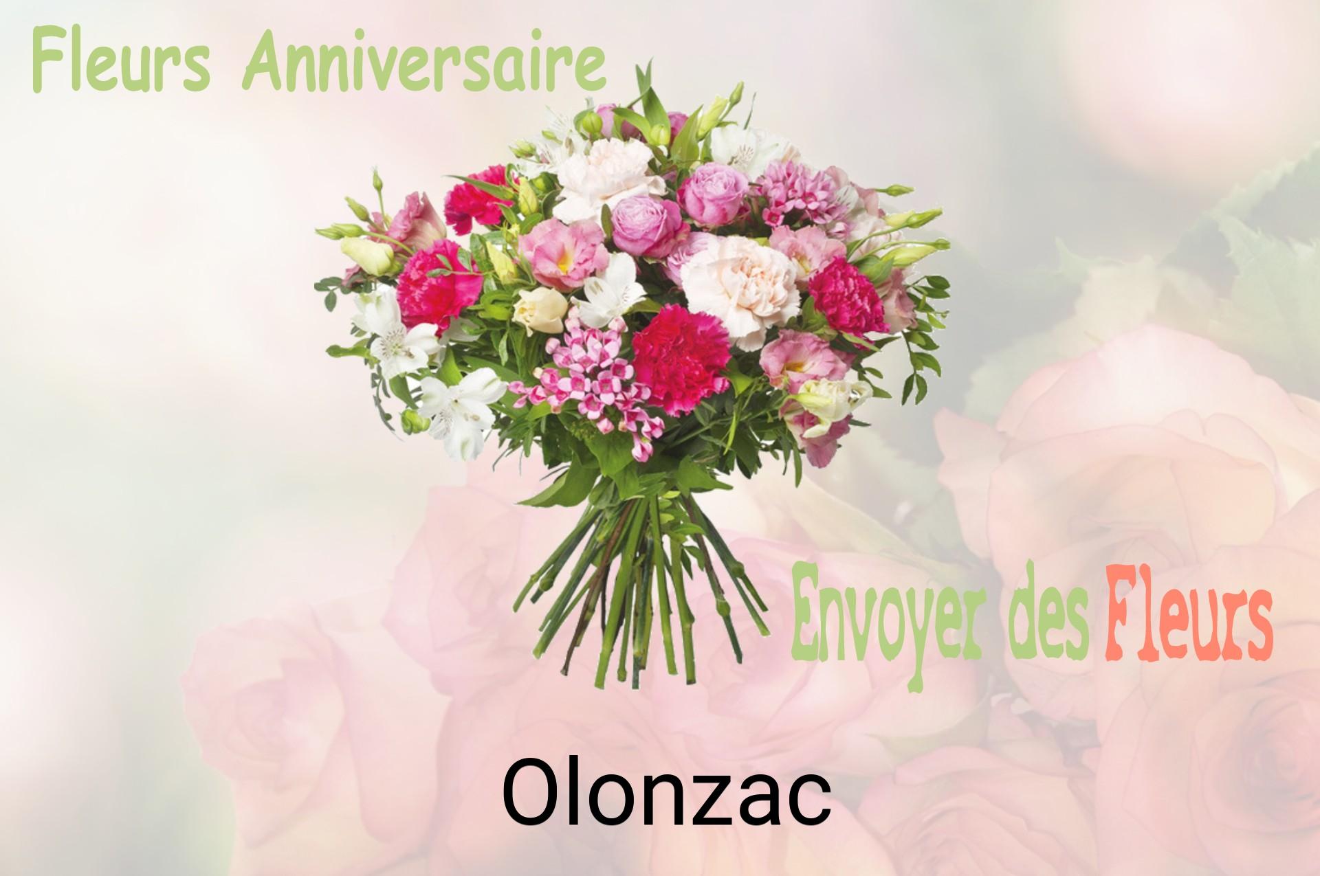 Bouquet de fleurs d’anniversaire livré à Olonzac